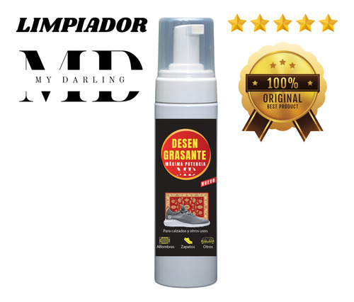 Limpieza De Tenis Limpiador Espuma En Seco 1 Pza De 60ml