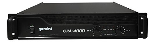 Amplificador Dj Profesional Gemini Gpa-4800 4000w