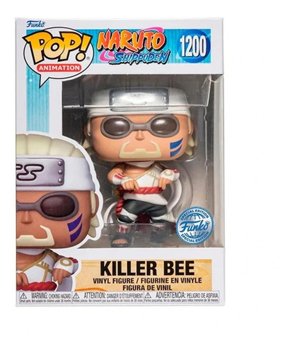 Funko Pop! Killer Bee Naruto Shippuden #1200 Ex.