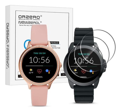 (paquete 3) Orzero Con Para Fossil Gen 5e, Protector Pantall