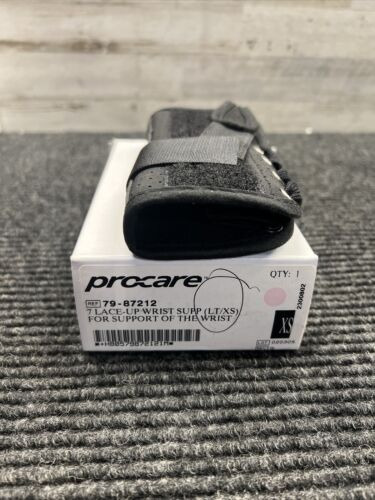 New Procare Lace Up Wrist Support - Left - X-small 79-87 Bbt