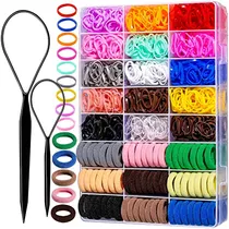 Comprar Elásticos De Pelo Adolescente, Bandas De Goma 1200pcs Sl2sa