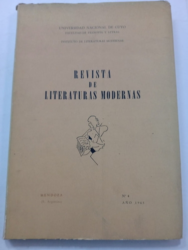 Revista De Literaturas Modernas N°4 - Año 1965