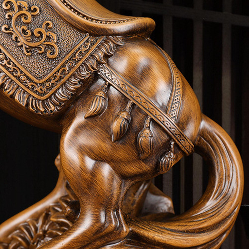 Estatua De Caballo Decorativa Ligera Para Centro De Mesa,