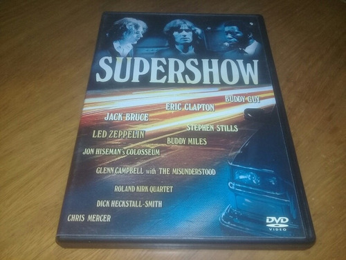 Supershow Eric Clapton Buddy Guy Jack Bruce Dvd