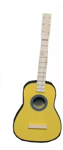 Guitarrita Juguete Niños Criolla Madera 6 Cuerdas 54 Cm