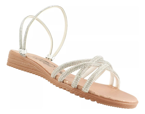 Huarache Dama Playa Chancla Cómoda Casual Suela Ligera 201-p