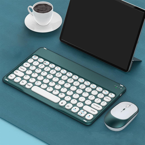 Teclado Y Mouse Inalámbricos Recargable Portátil