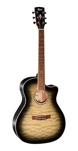 Cort Guitarra Eléctrica Grand Regal Trans Black Burst