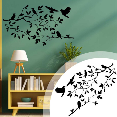 Pegatinas De Pared De Pvc Autoadhesivas, Juego De Pegatinas
