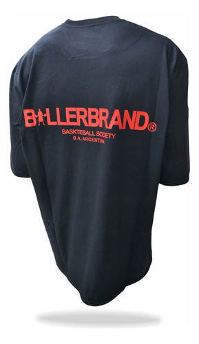 Remera Oversized Society Hombre Baller Brand