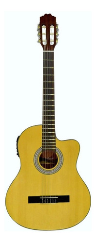 Guitarra Electroacustica La Sevillana Un-3ceq Envio Y Meses