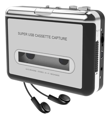 Digitnow Convertidor Usb De Cassette A Mp3, Convertir Audio