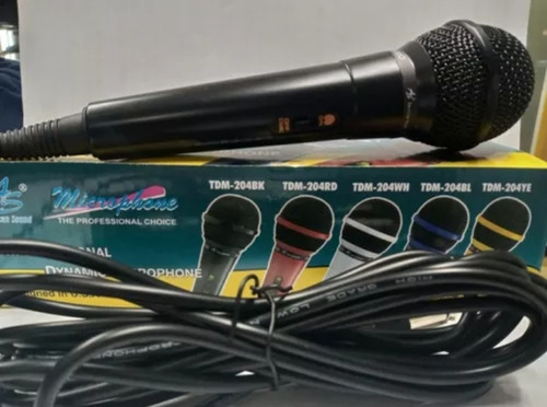 Micrófono Modelo Tdm204 (3 Colores Disponibles)