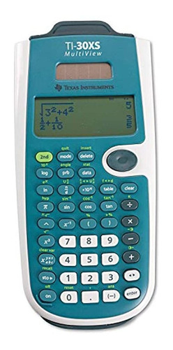 Calculadora Texas Instruments Ti30xsmvlimegrn Azul Y Blanco