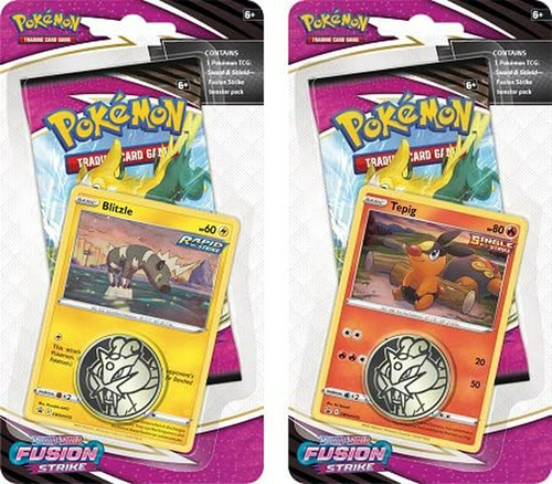 Blister Fusion Strike: Set 2 Tepig & Blitzle