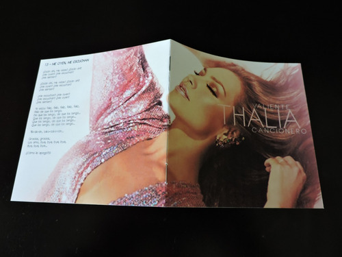 Thalía / Valiente / Cd Nuevo Con Cancionero Exclusivo / Imp.