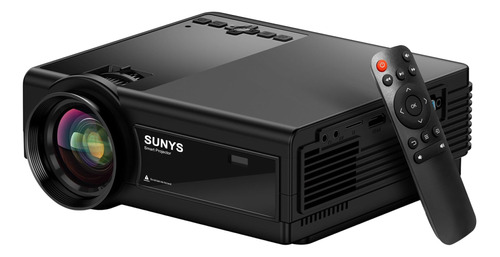 Proyector Sunys Con Wifi Y Bluetooth, Proyector De Cine En C