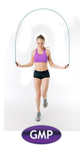 Soga Saltar Pvc Cuerda Boxeo Entrenamiento Crossfit Gmp
