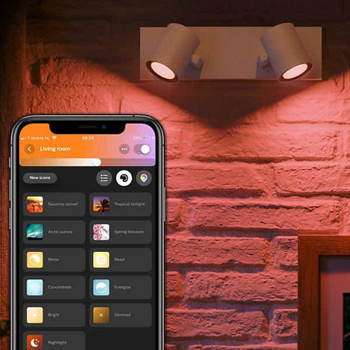 Imagen 7 de 9 de 6 Pack Philips Hue Gu10 White&color Ambience Bt