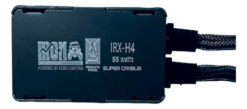 Kit De Led Irx Dakar Canbus H4/h7 55w Potente H4 Blanco Blanco Frío