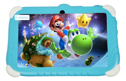 Mario Bros Tablet 7¨ Hd Android 13 32gb Y 2gb Ram Azul