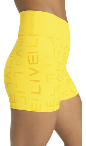 Short De Compresión Media Mujer Live! Icon Fit Con Fps 50+