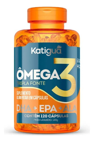 Kit 2 Omega 3 Katiguá - 240 Cápsulas Sin Sabor