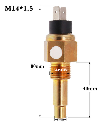 40-120  Calibrador De Temperatura De Agua Con Sensor De