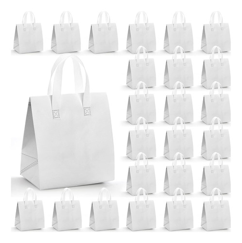 Set De 25 Bolsas De Comida Aisladas Aisladas, Bolsas De Supe