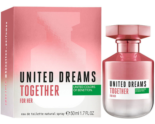 Perfume Mujer United Dreams Together Edt 80 Ml Benetton