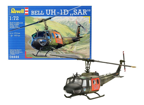 Helicoptero Bell Uh-1d Sar - 1/72 -  Rev 04444