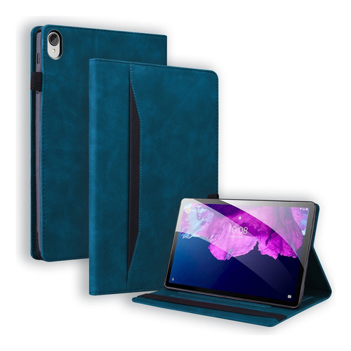 Funda De Piel Con Tapa For Lenovo Tab P11 Tb-j606f