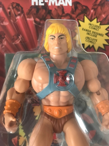 He-man Cabeza Retro Y He Man Cabeza Vintage Motu Origins (Usado)