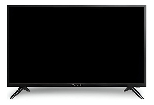 Q-Touch QN3223 Android TV com tela Smart TV D-LED preta