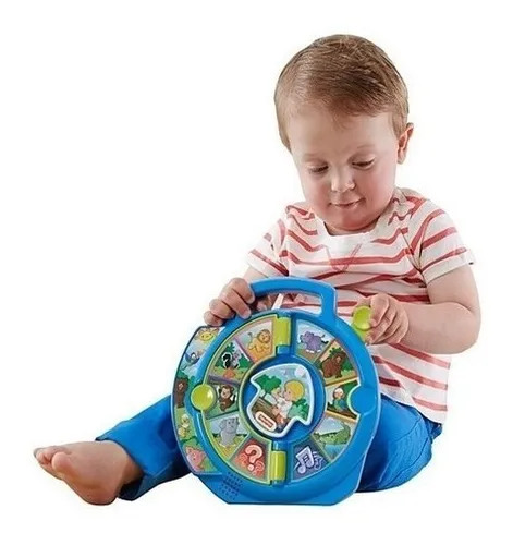 Libro Interactivo Mundo De Animales Con Sonido Fisher Price