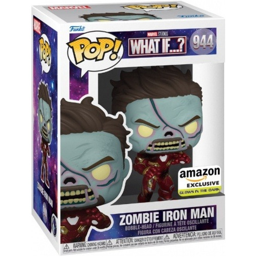 Funko Pop! What If...? - Zombie Iron Man (gitd) Amazon Exc