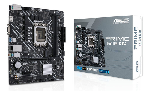 Tarjeta Madre Asus Micro-atx H610m-k D4 S1700 H610 64gb Ddr4