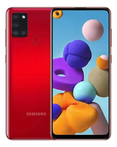 Samsung Galaxy A21s Dual SIM 64 GB rojo 4 GB RAM - Excelente (Reacondicionado)
