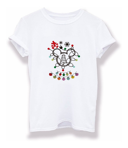 Imagen 8 de 10 de Playera Navideña Mickey Mouse
