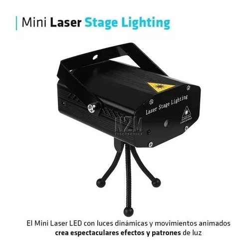 Luz Boliche Laser Dj Rgb Audioritmica Luces Led Para Fiestas