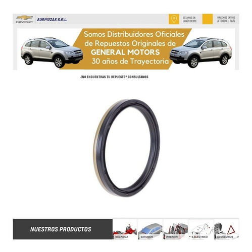 Imagen 3 de 10 de Reten Bancada Vectra 06/ Astra / Zaf /captiva Chevrolet