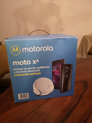 Motorola X4 Paquete Con Bocina Y Audifonos 