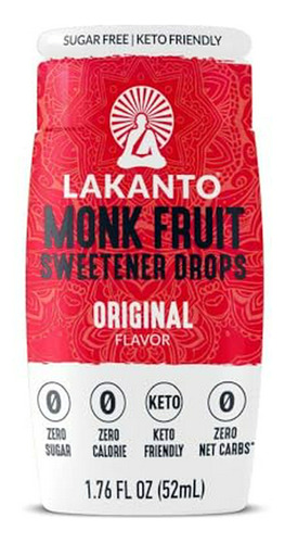 Líquido Monkfruit Extracto De Edulcorantes, Azúcar Libres Ke