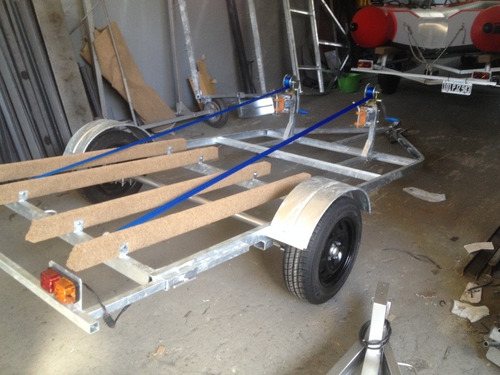 Trailer Homologado Con Lcm Para Moto De Agua Con Rodillos