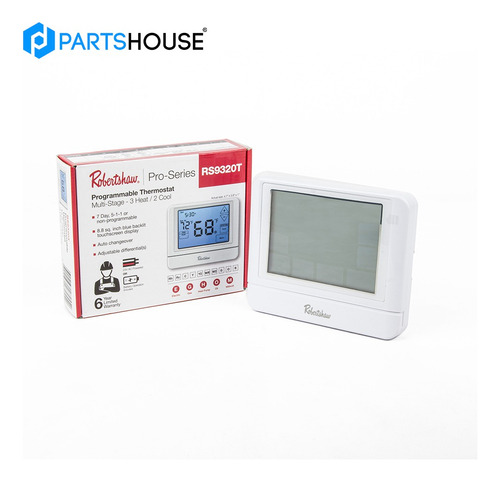 Robertshaw Rs9320t Termostato Programable Pantalla Tactil