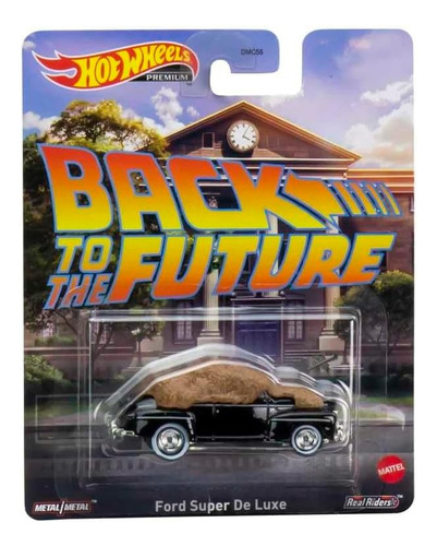 Hot Wheels Delorean Volver Al Futuro Back To The Future