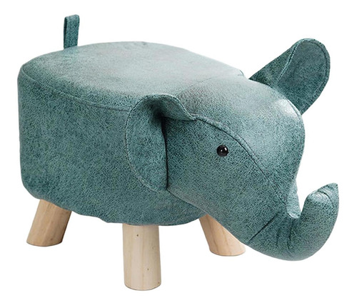 Taburete De Madera Para Niños, Taburete Otomano Elefante