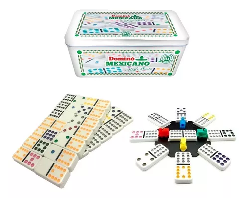 Jogo De Domino Trem Mexicano Na Lata Com 91pcs Hoyle - Livrarias