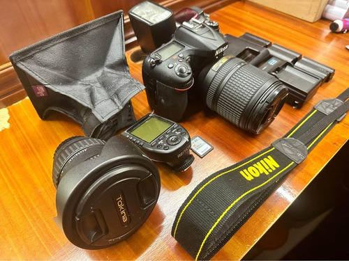  Nikon D7200 Dslr, Lentes, Flash, Baterias Y Más.